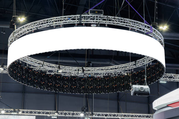 custom toroidal LED display design