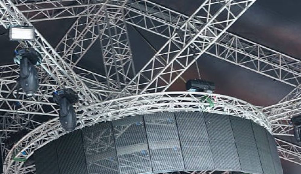 toroidal LED display design structures of stage