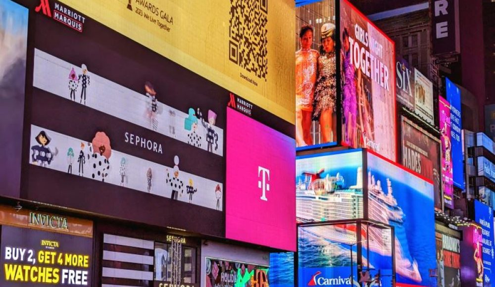 poster display screens