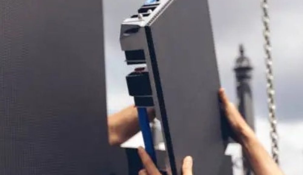 suspended LED display screen module